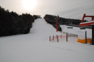 ski the quiet slopes at Devil's Elbow
